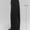 Breezy Wide Leg Bukser (Regular) – Svart