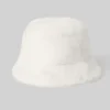 Bucket-hatt i imitert pels – Ivory