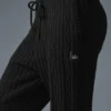 Cable Knit Winter Bliss-bukser – svart