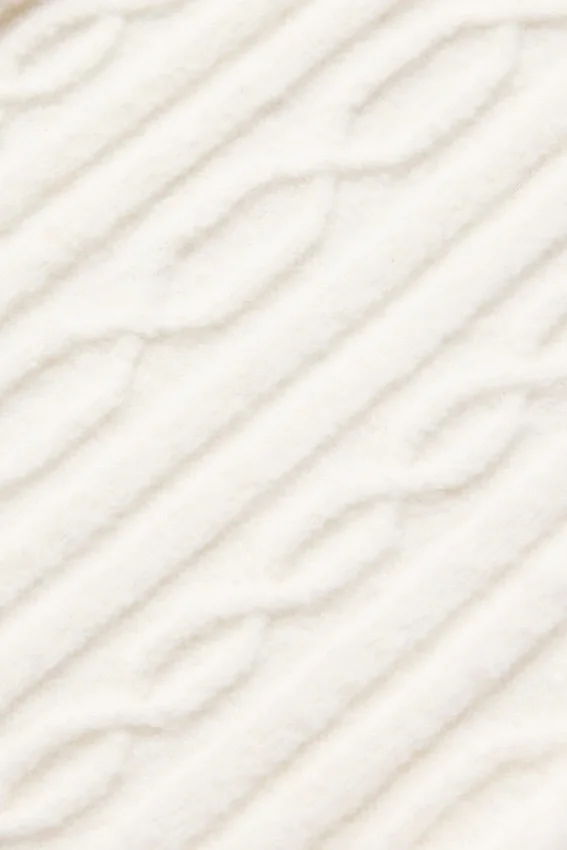 Cable Knit Winter Bliss Shorts – elfenben