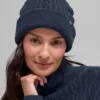 Cable Knit Winter Bliss Luer – Navy