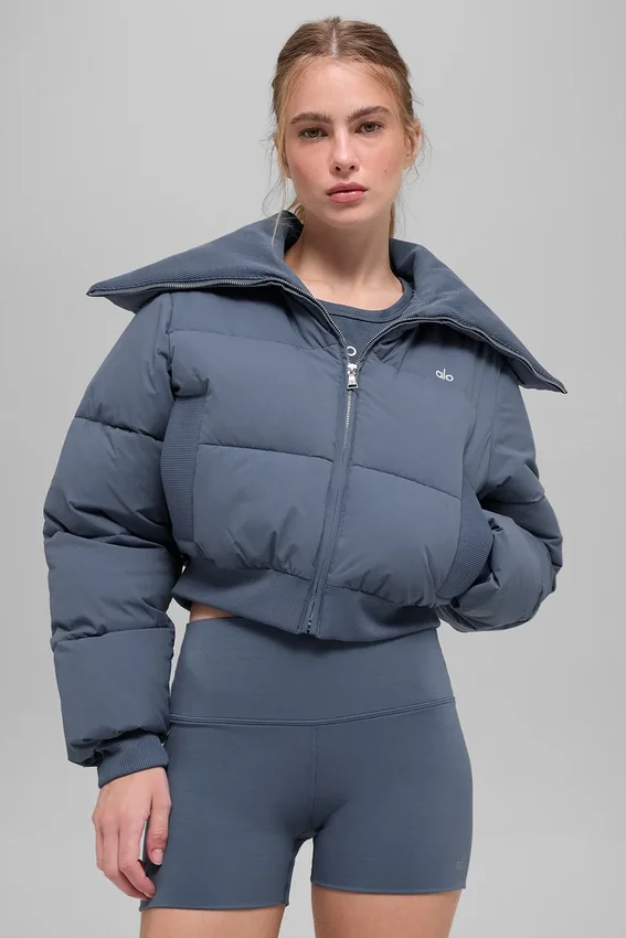 Captivate Puffer – Bluestone