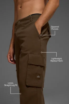 Cargo Ripstop-bukse – Espresso