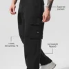 Cargo Ripstop-bukse – svart