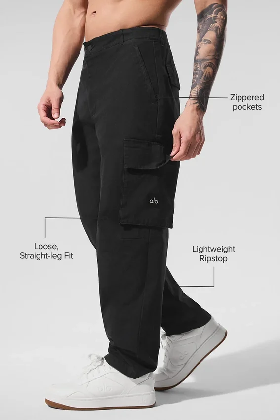 Cargo Ripstop-bukse – svart