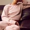 Cashmere Embrace-genser – Frosted Pink