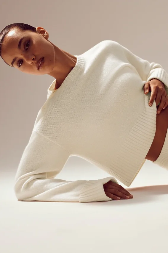 Cashmere Embrace-gensere – Ivory