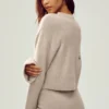 Cashmere Embrace-gensere – Oat Heather
