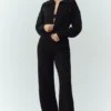 Cashmere Radiate-jakke – svart