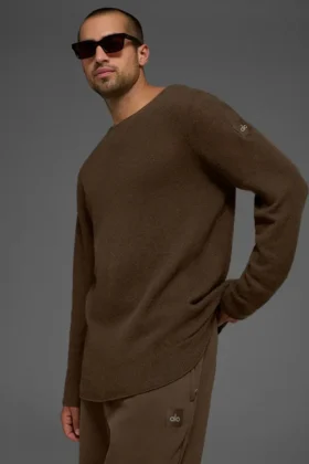 Cashmere Reform langermet – Espresso