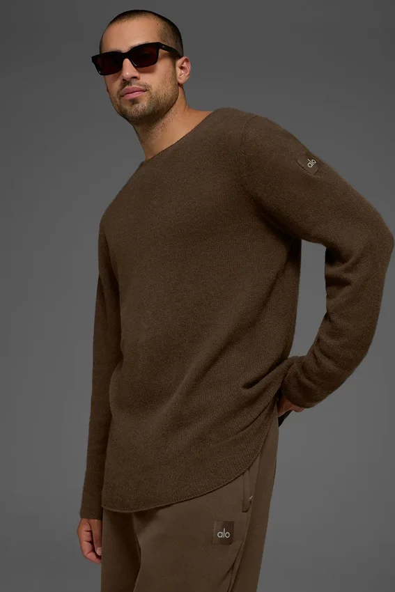 Cashmere Reform langermet – Espresso
