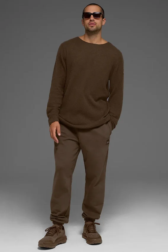 Cashmere Reform langermet – Espresso