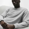 Chill genser med rund hals – Athletic Heather Grey
