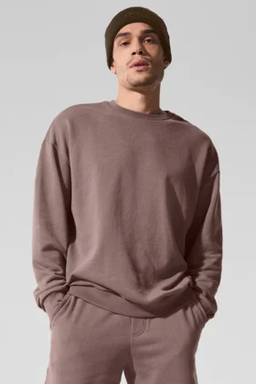 Chill genser med rund hals – Mushroom