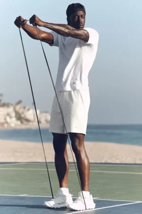 Chill Shorts – Hvit melert