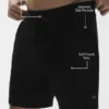Chill-shorts – svart