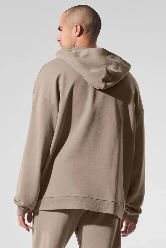 Chill Vintage Wash-hettegenser – Gravel Wash
