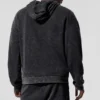 Chill Vintage Wash-hettegenser – svartvask