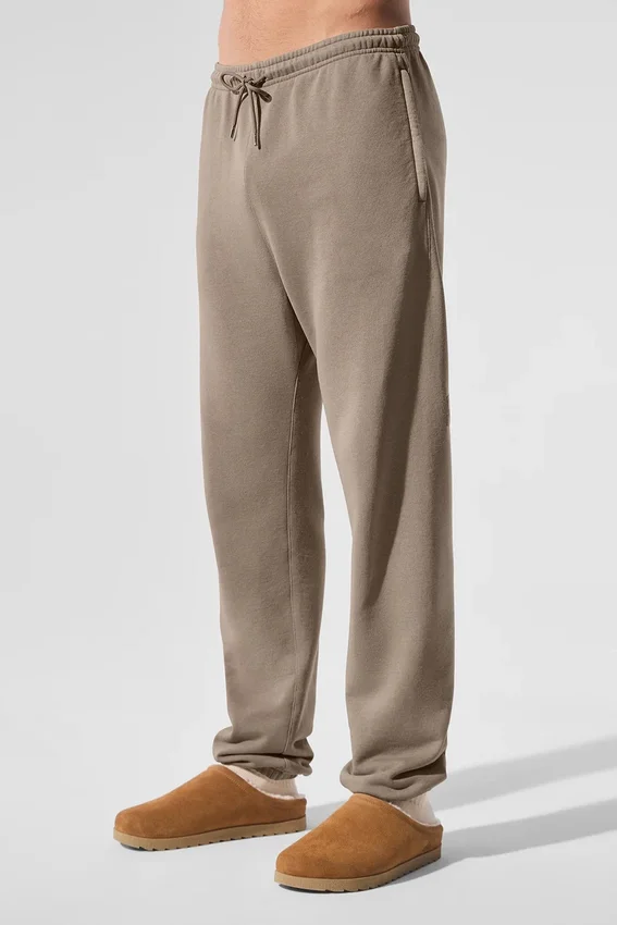Chill Vintage Wash joggebukser – Gravel Wash