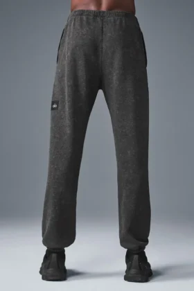 Chill Vintage Wash-joggebukser – svart vask