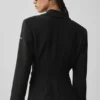 Cinch-blazer – svart
