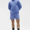 Conquer 1/4 glidelås Reform langermet – Provence Blue