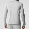 Conquer 1/4 Zip Reform langermet - Athletic Heather Grey