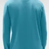 Conquer 1/4 Zip Reform langermet – Blue Breeze