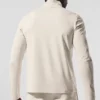 Conquer 1/4 Zip Reform langermet – Bone