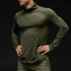 Conquer 1/4 Zip Reform langermet – Green Olive