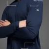 Conquer 1/4 Zip Reform langermet – Navy