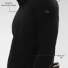 Conquer 1/4 Zip Reform langermet – svart