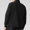 Conquer Max Mock Neck Full Zip – svart