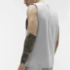Conquer Muscle Tank – Athletic Heather Grey