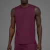 Conquer Muscle Tank – Burgundy