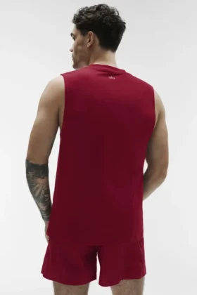 Conquer Muscle Tank – Garnet