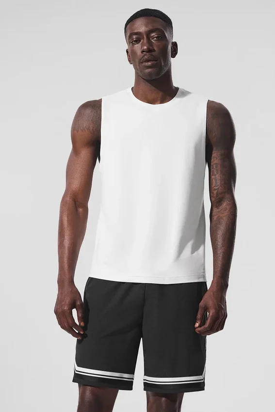 Conquer Muscle Tank – hvit