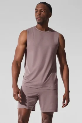 Conquer Muscle Tank – Mushroom
