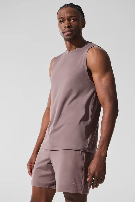 Conquer Muscle Tank – Mushroom