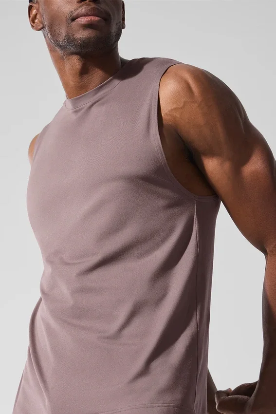 Conquer Muscle Tank – Mushroom
