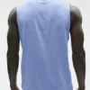 Conquer Muscle Tank – Provence Blue Heather