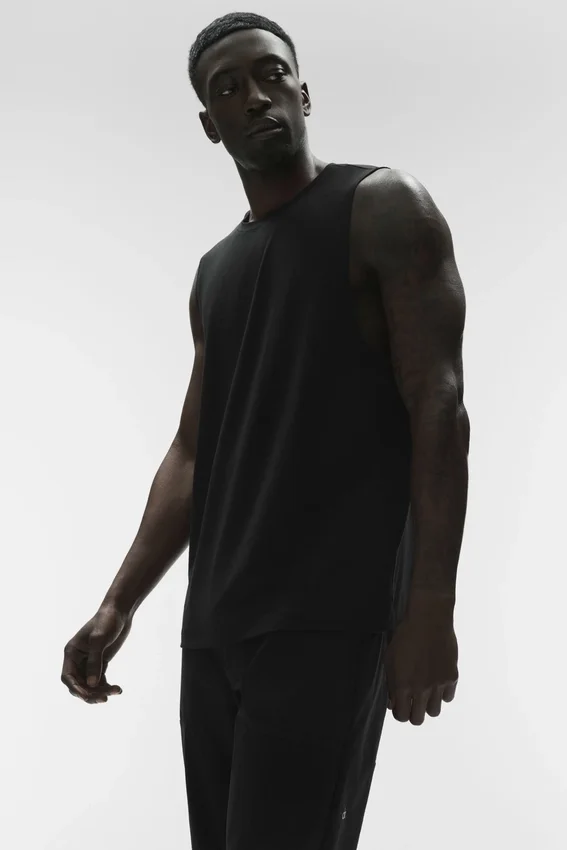 Conquer Muscle Tank – Svart