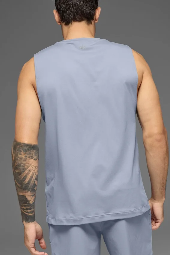 Conquer Muscle Tank – Winter Frost