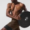Conquer React 2-i-1 Performance-shorts – Espresso/svart