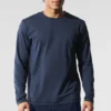 Conquer Reform langermet genser med rund hals – Navy