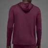 Conquer Reform langermet med hette – Burgundy