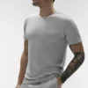 Conquer Reform T-skjorte med rund hals og korte ermer – Athletic Heather Grey