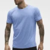 Conquer Reform T-skjorte med rund hals og korte ermer – Provence Blue Heather