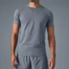 Conquer Reform T-skjorte med rund hals og korte ermer – Steel Grey