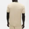 Cotton Cashmere Ever Soft kortærmet genser – Sandy Beige